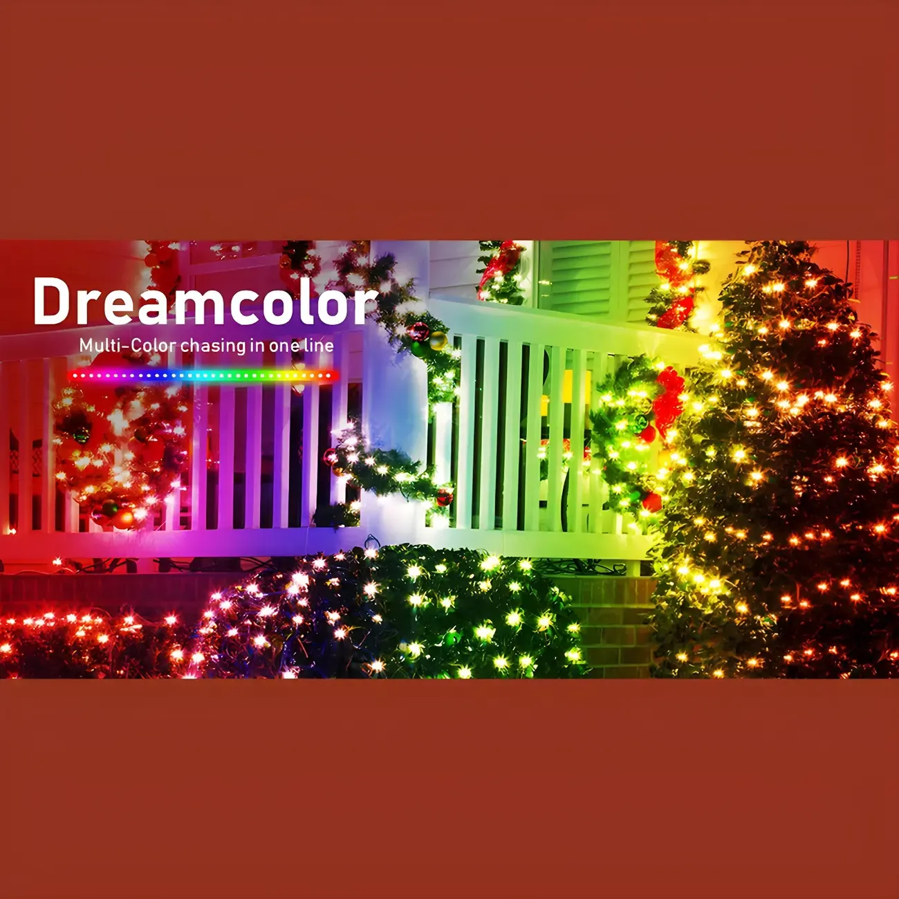 Colorful Remote Dimmable Multicolor String Light Image - 5