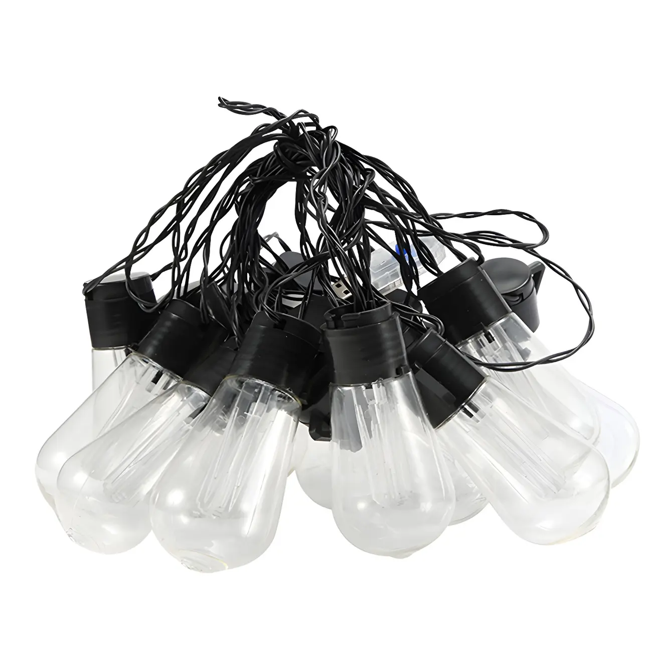 Modern Multicolor Plastic Bulb String Light Image - 10 | homeyfad
