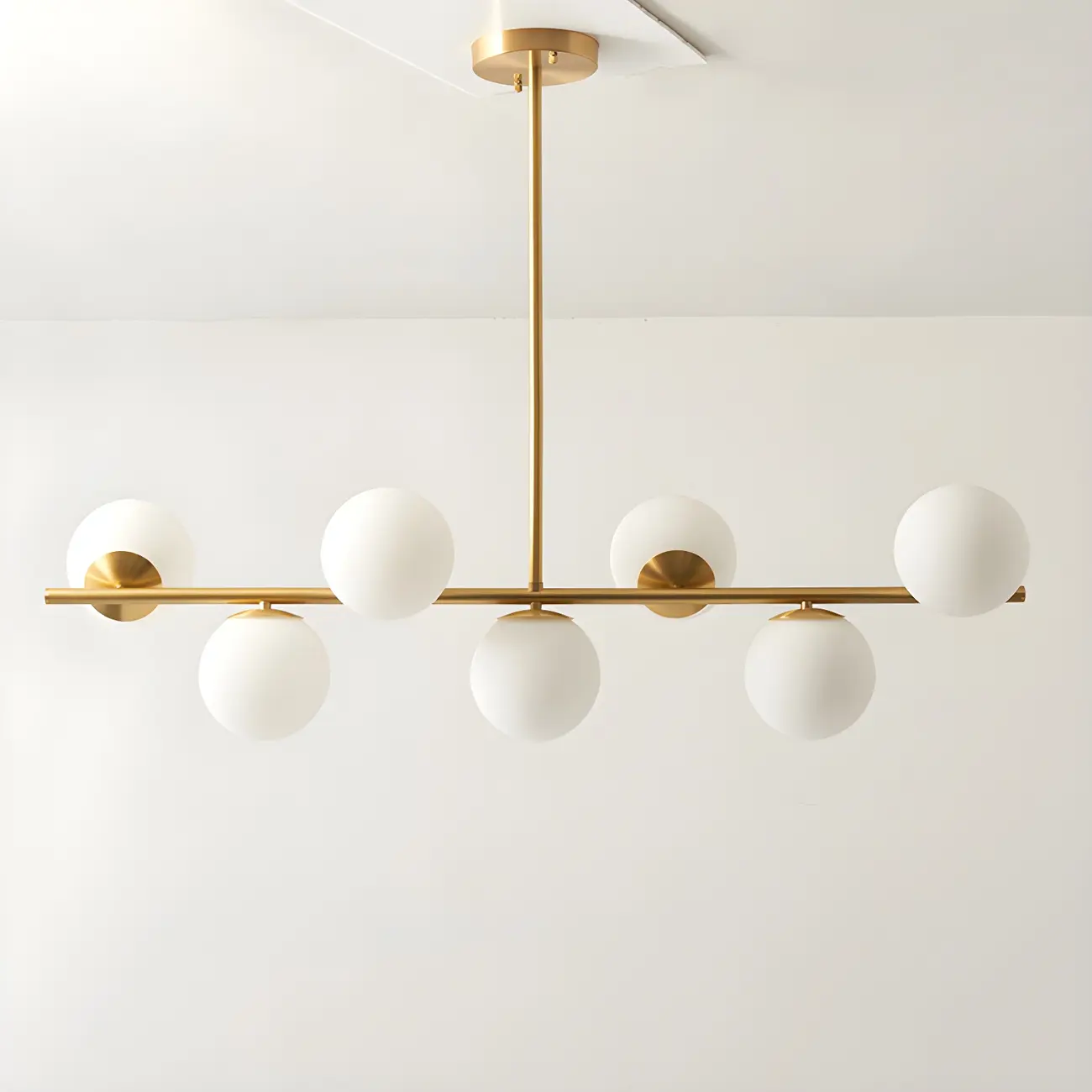 Modern Copper Globe Multi-Light Island Pendant Light Image - 9 | homeyfad