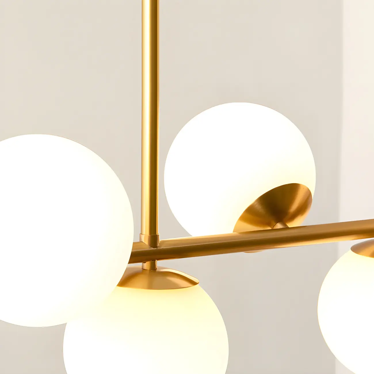 Modern Copper Globe Multi-Light Island Pendant Light Image - 10 | homeyfad