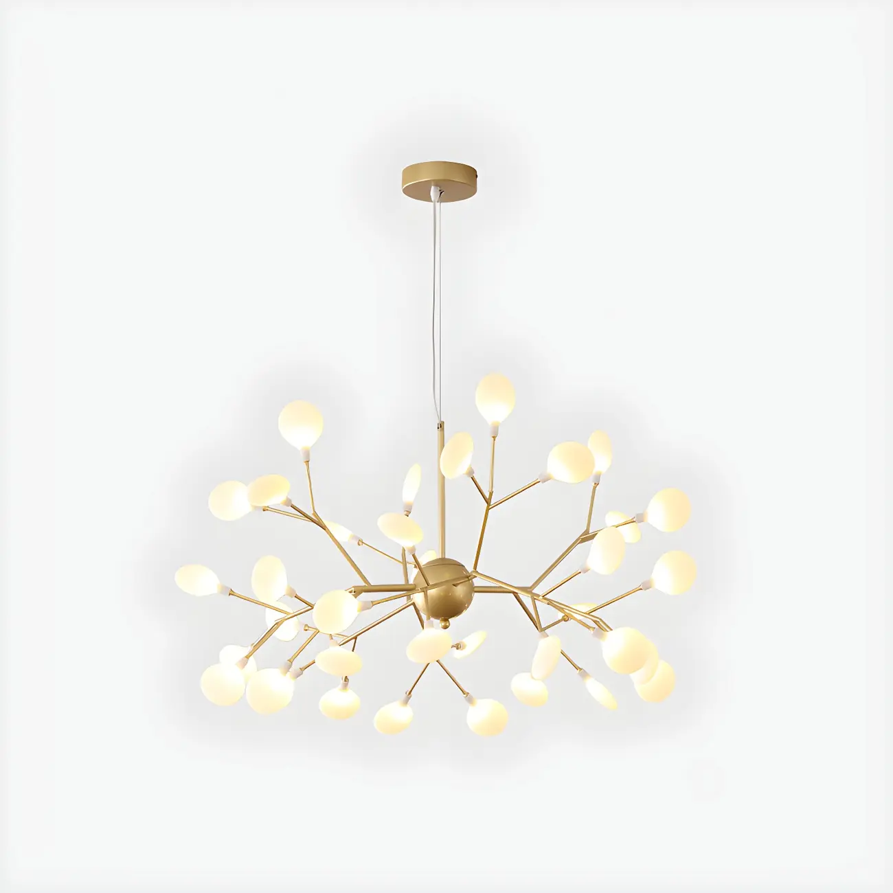 Geometric Modern Sputnik Starburst Chandelier Image - 10 | homeyfad