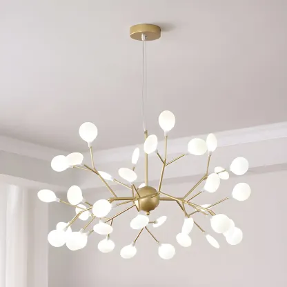 Geometric Modern Sputnik Starburst Chandelier Image - 6