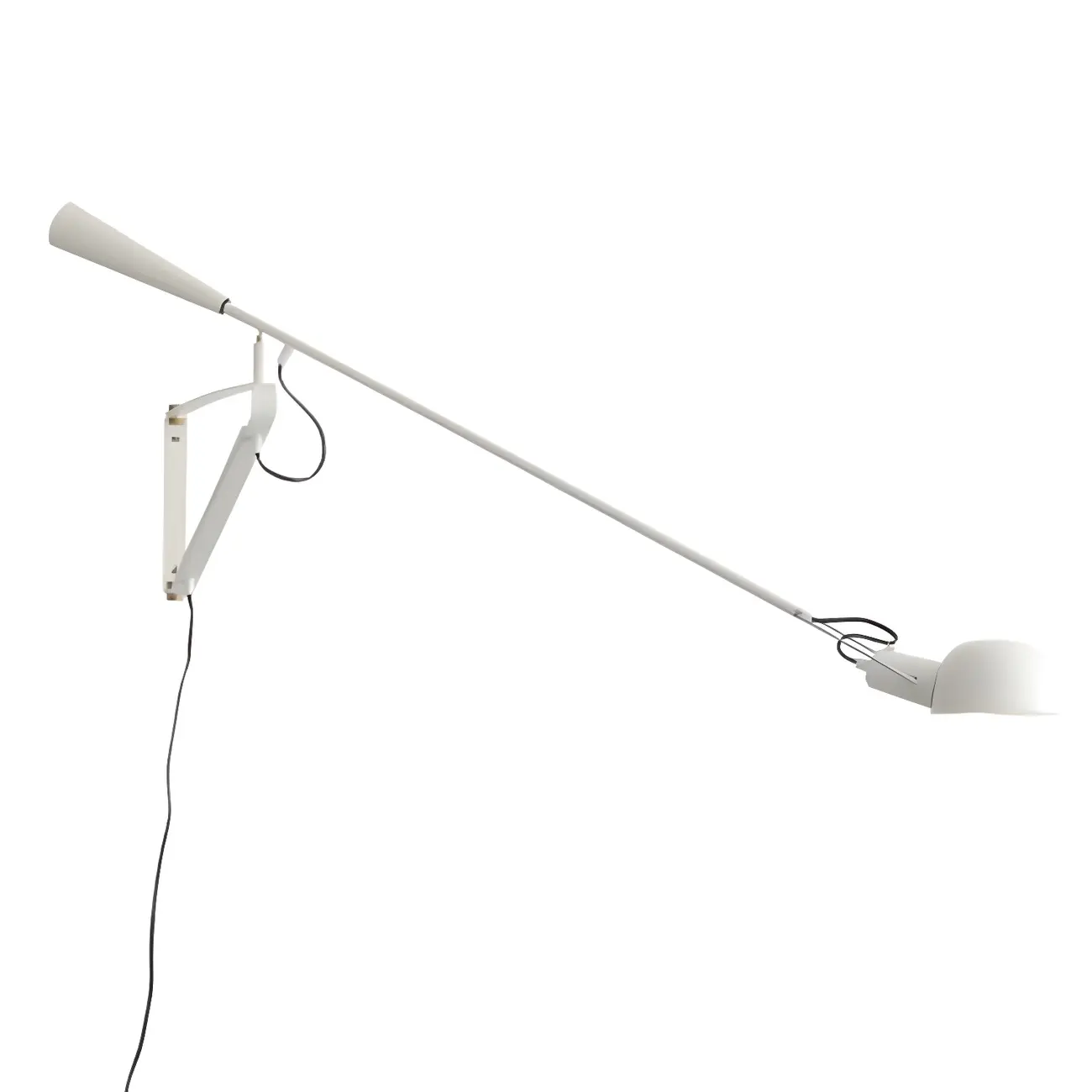 Postmodern Metal Long Swing Arm Wall Light Image - 6 | homeyfad