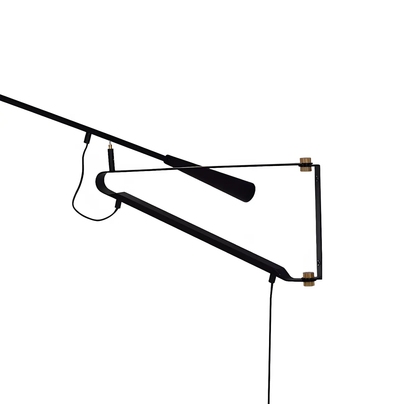 Postmodern Metal Long Swing Arm Wall Light Image - 9 | homeyfad