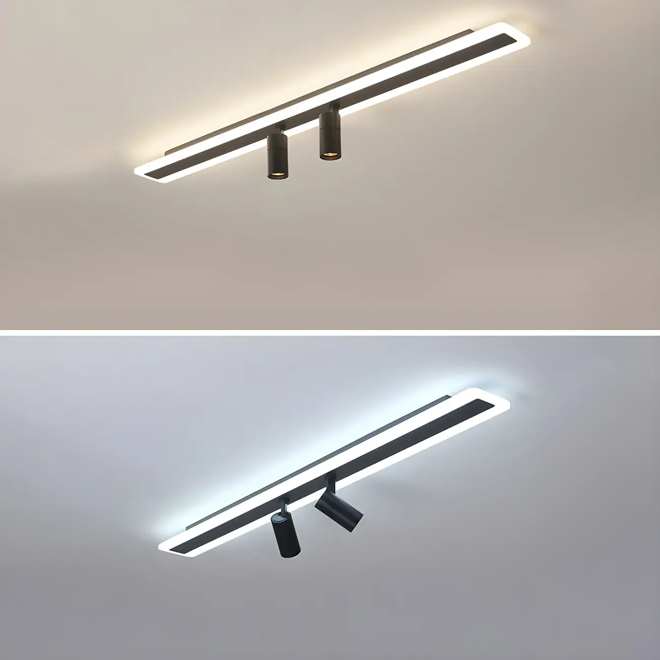 Modern LED Semi Flush Ceiling Light for Clothing Store Image - 10