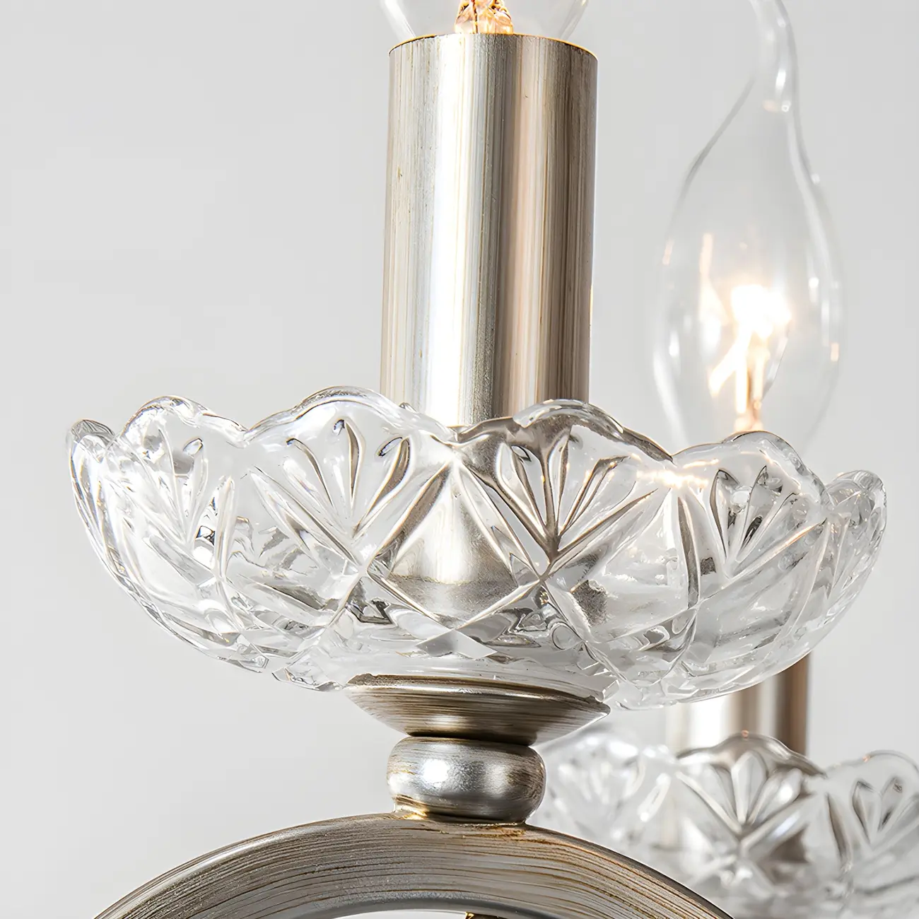 Gold Crystal Curved Metal Candle Modern Crystal Chandelier Image - 14 | homeyfad