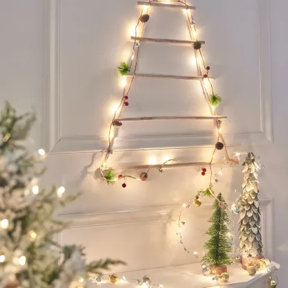 Festive Garland 20-Light LED String Light Image - 2