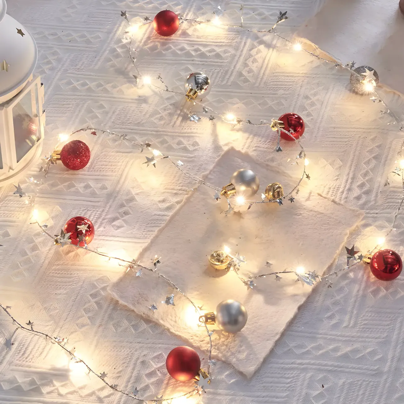 Festive Garland 20-Light LED String Light Image - 11
