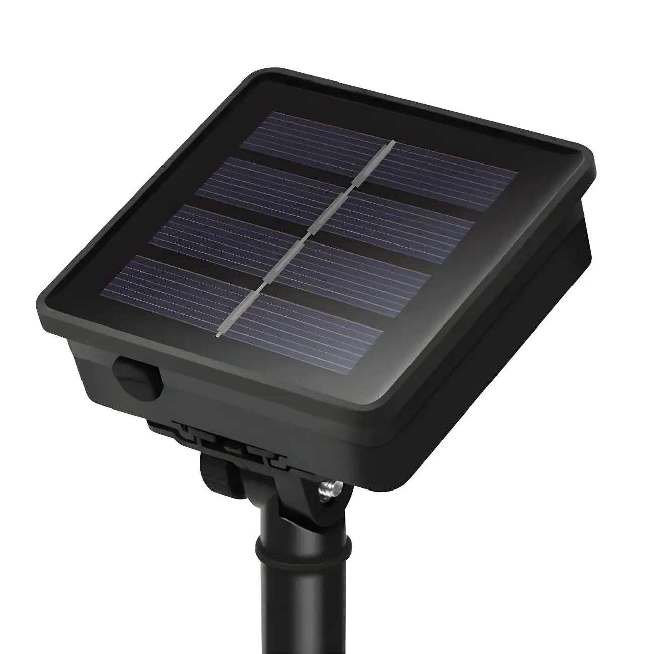 Solar Black Cord Globe Bulb Waterproof String Light Image - 13