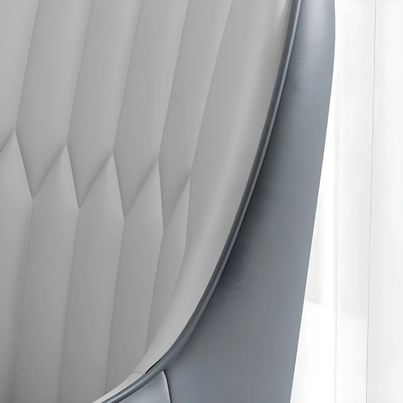 Modern Leather Upholstered Dining Chair with Arms Image - 6 | homeyfad