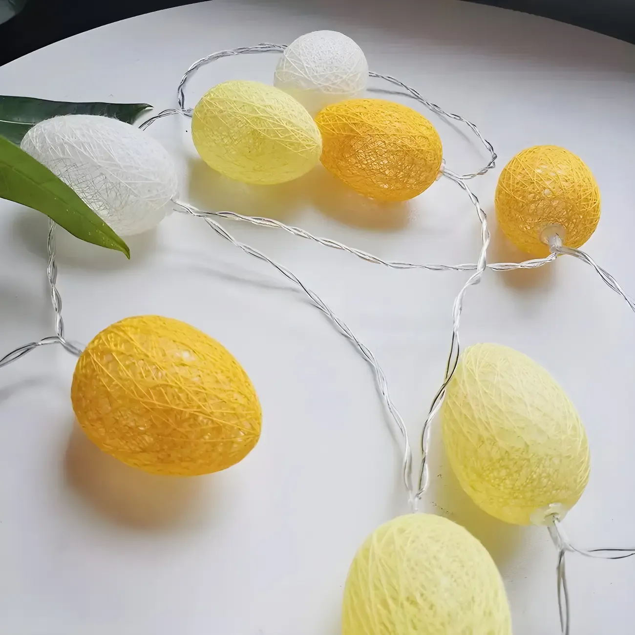Colorful Easter Eggshell Festive String Light Image - 8