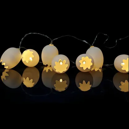 Colorful Easter Eggshell Festive String Light Image - 4