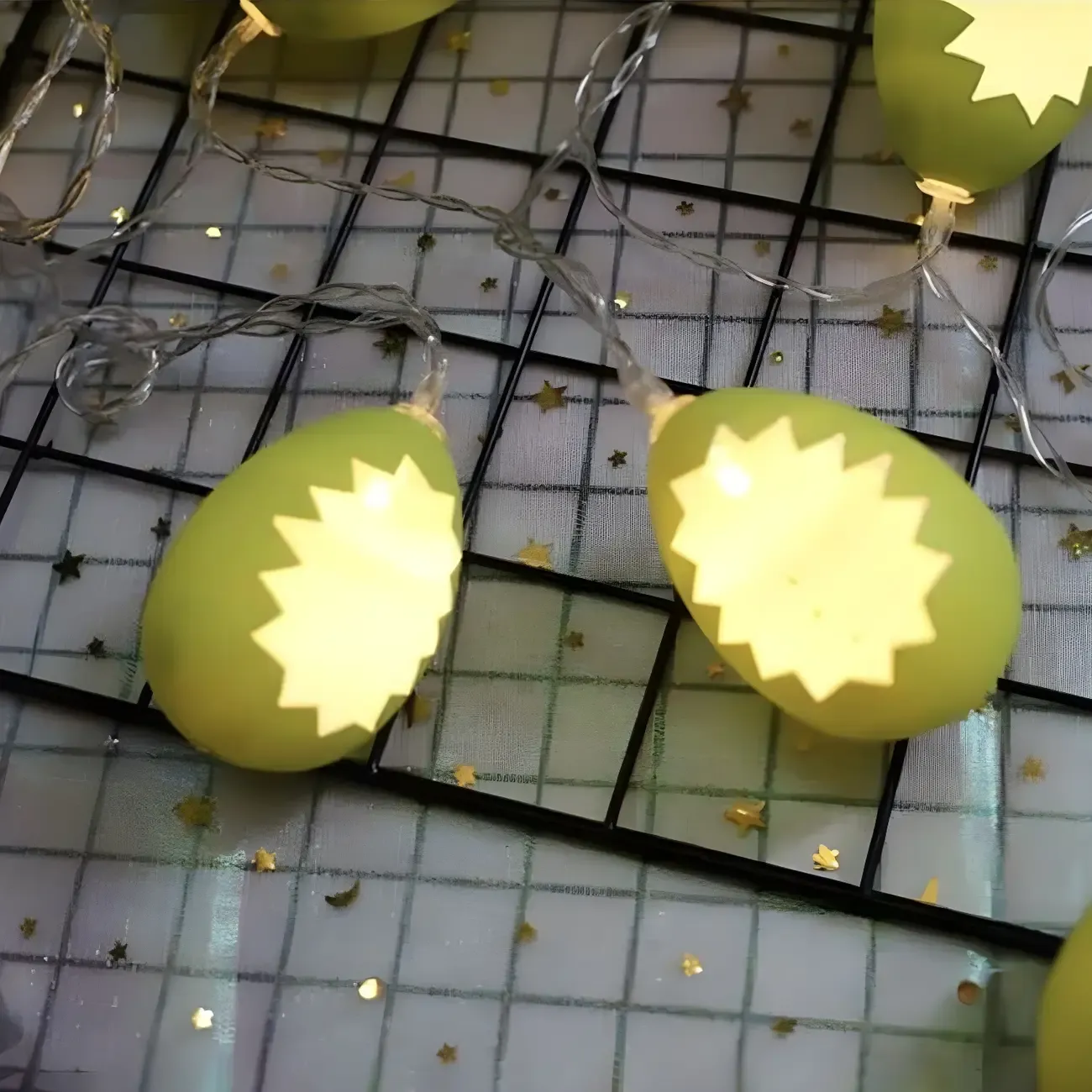 Colorful Easter Eggshell Festive String Light Image - 5