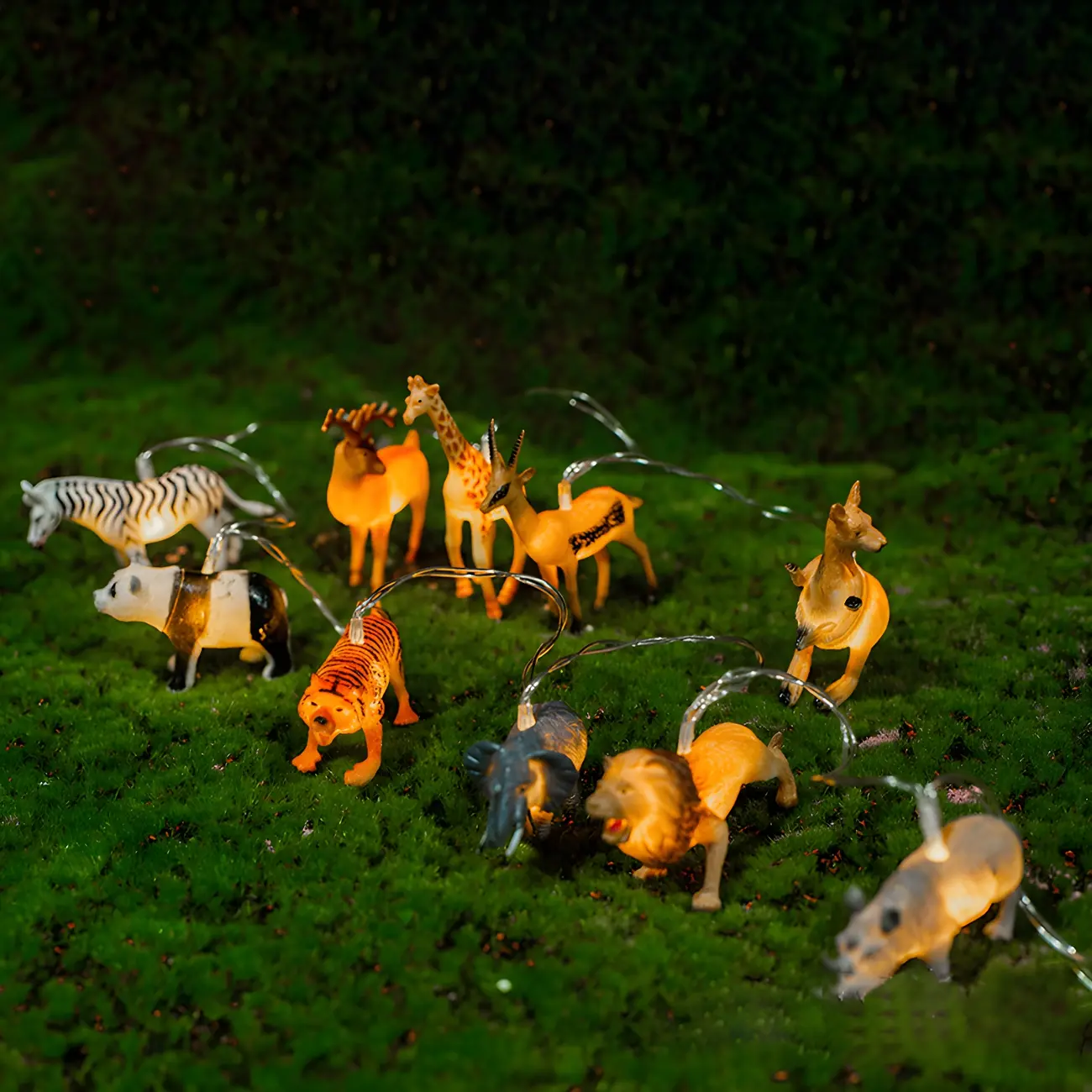 Dinosaur and Animal Figure LED String Light Image - 3 | homeyfad