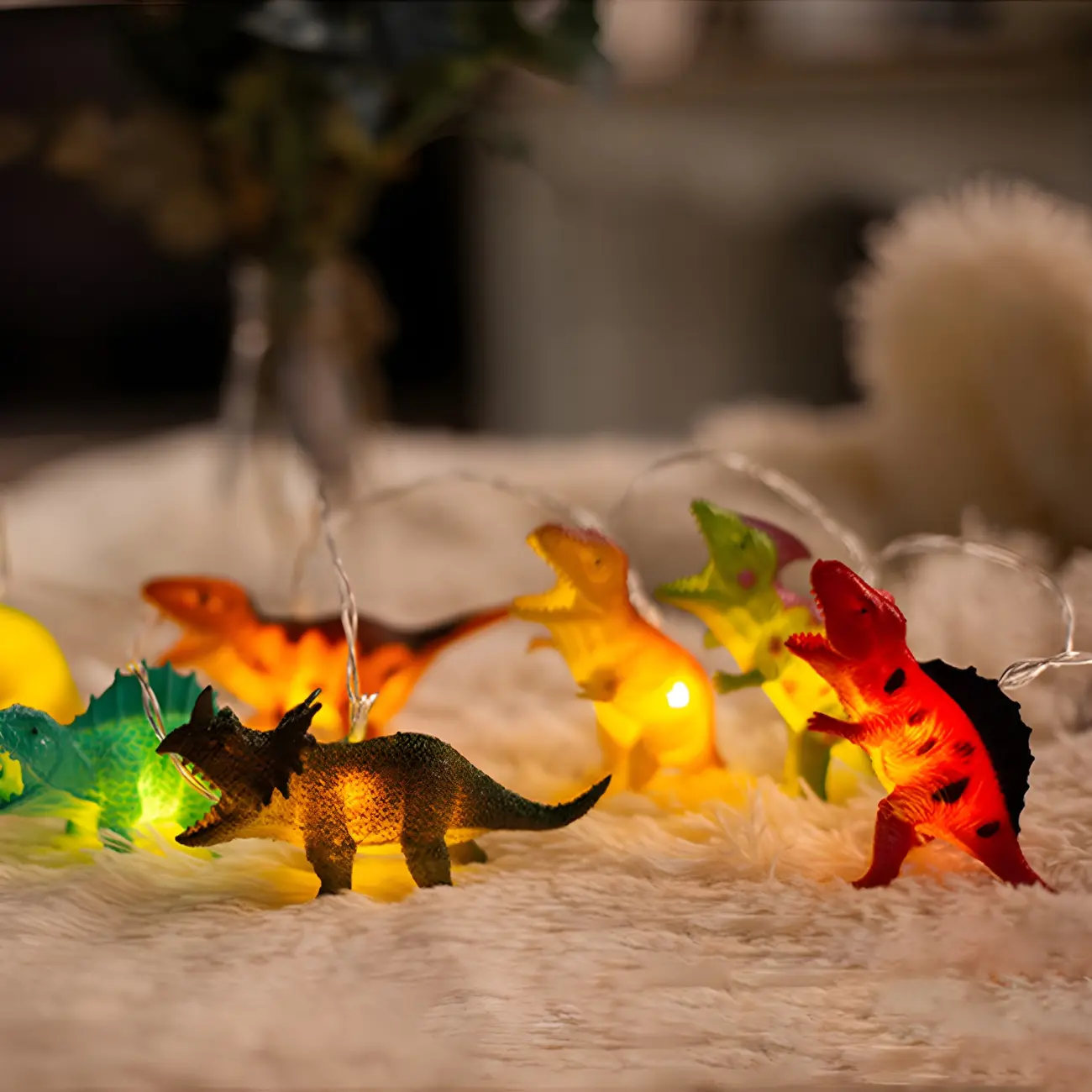 Dinosaur and Animal Figure LED String Light Image - 10 | homeyfad
