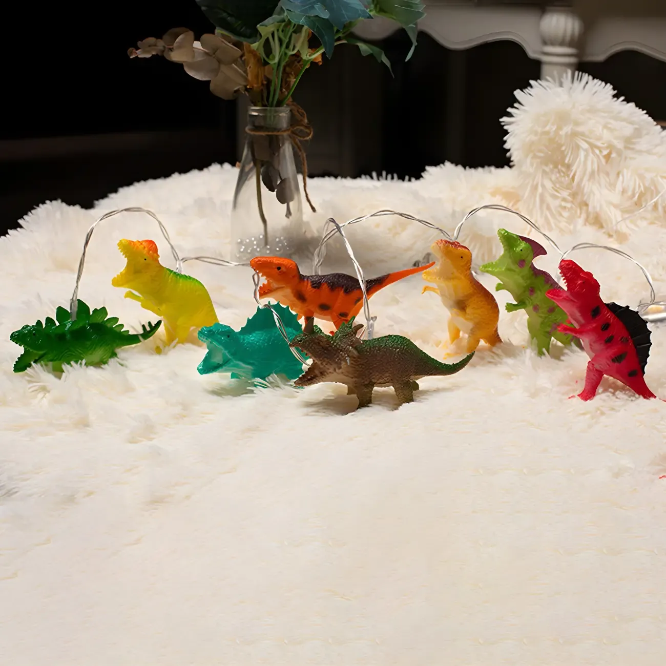 Dinosaur and Animal Figure LED String Light Image - 11