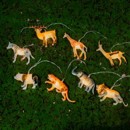 Dinosaur and Animal Figure LED String Light Image - 6