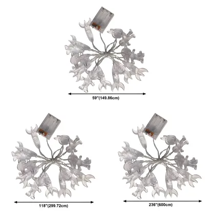 Clear Space Theme LED Bulb String Light Image - 14