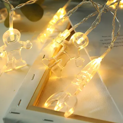 Clear Space Theme LED Bulb String Light Image - 7