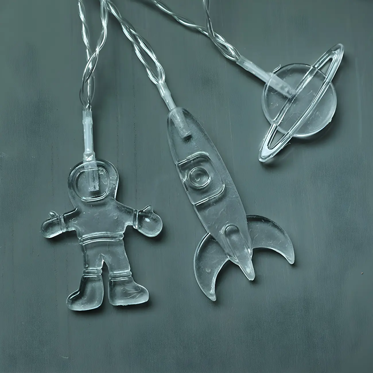 Clear Space Theme LED Bulb String Light Image - 10 | homeyfad