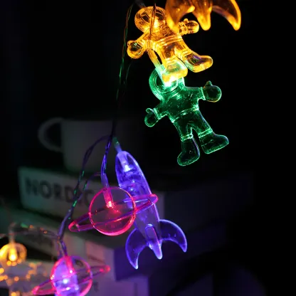 Clear Space Theme LED Bulb String Light Image - 12