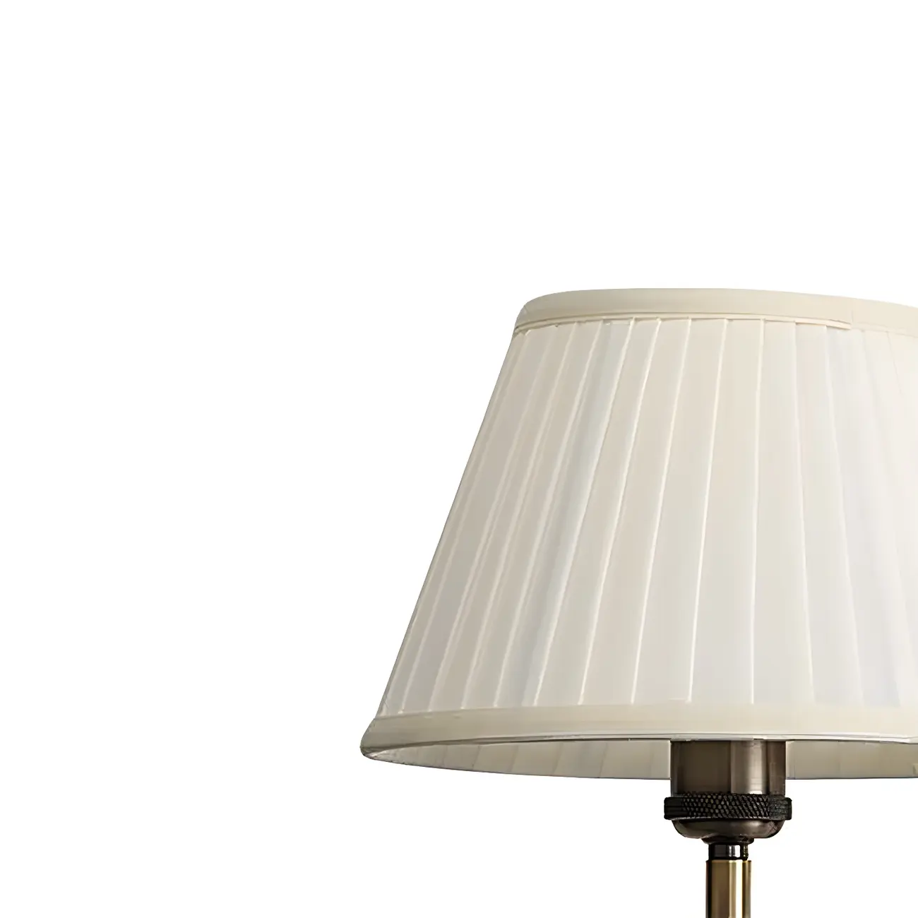 Classic White Fabric Shade Swing Arm Wall Light Image - 5 | homeyfad