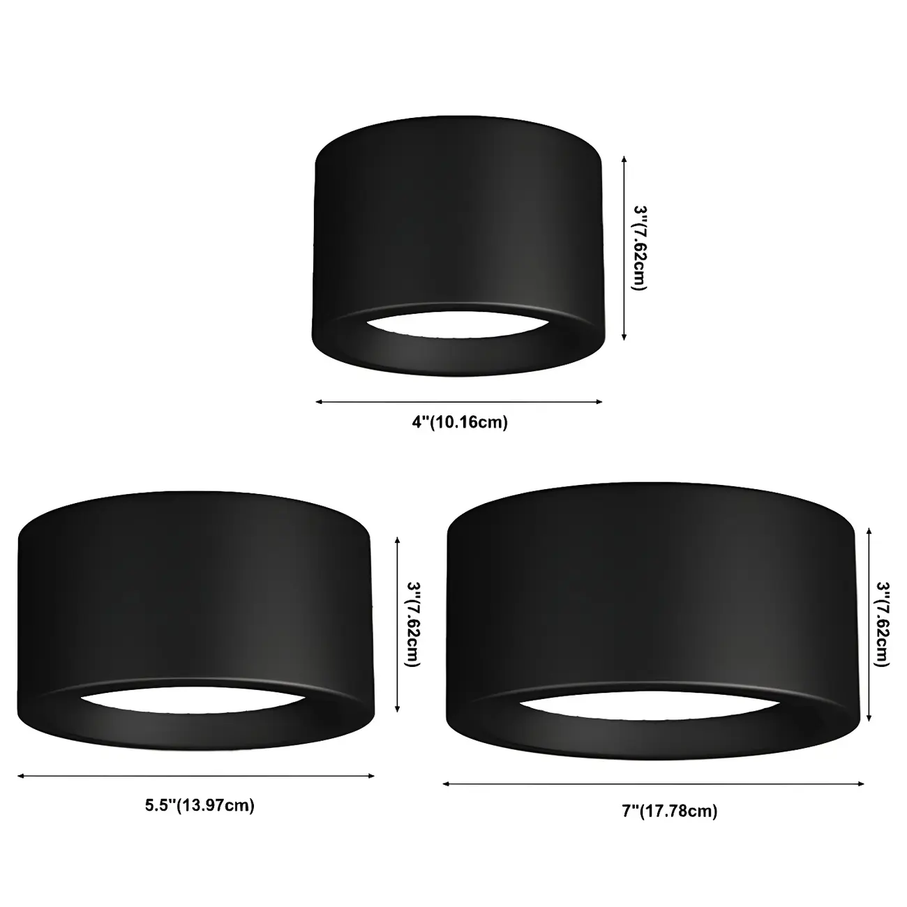 Modern LED Flush Mount Ceiling Light for Residential Use Image - 7 | homeyfad