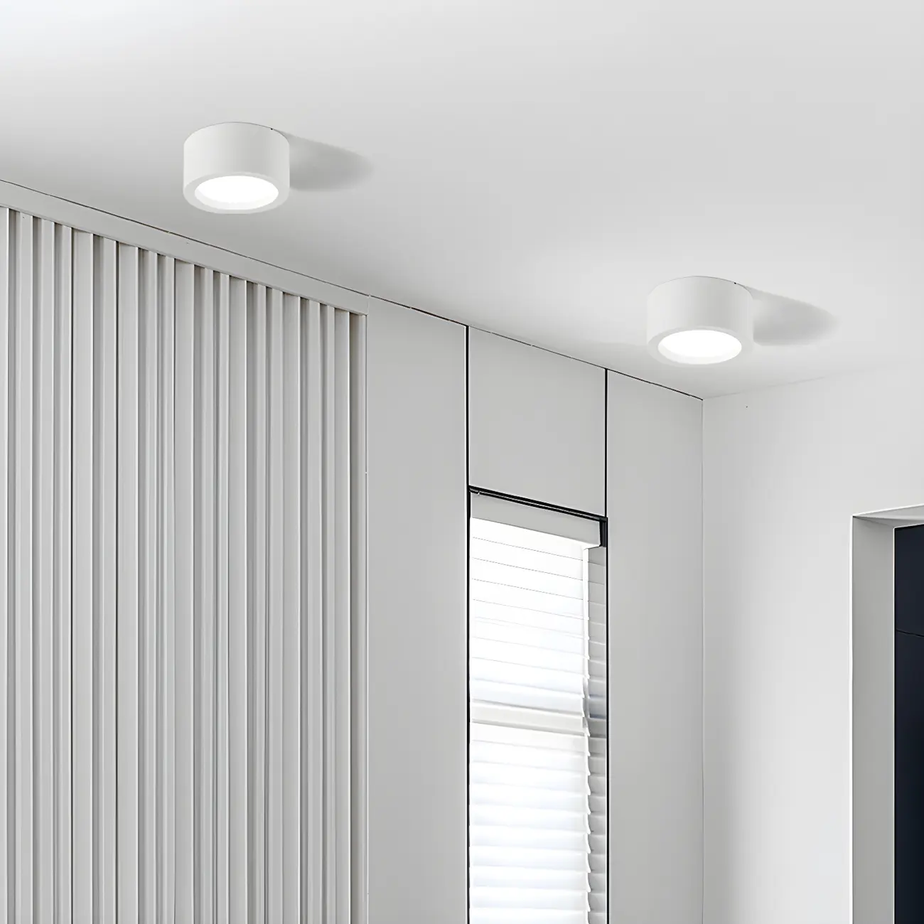 Modern LED Flush Mount Ceiling Light for Residential Use Image - 11 | homeyfad