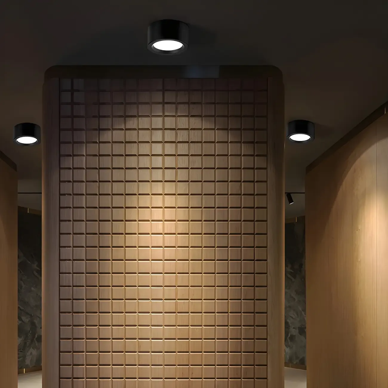 Modern LED Flush Mount Ceiling Light for Residential Use Image - 12