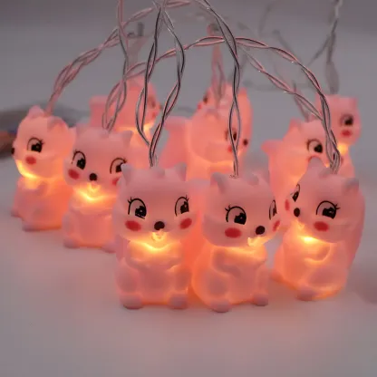 Cute Animal and Unicorn LED String Light Image - 5
