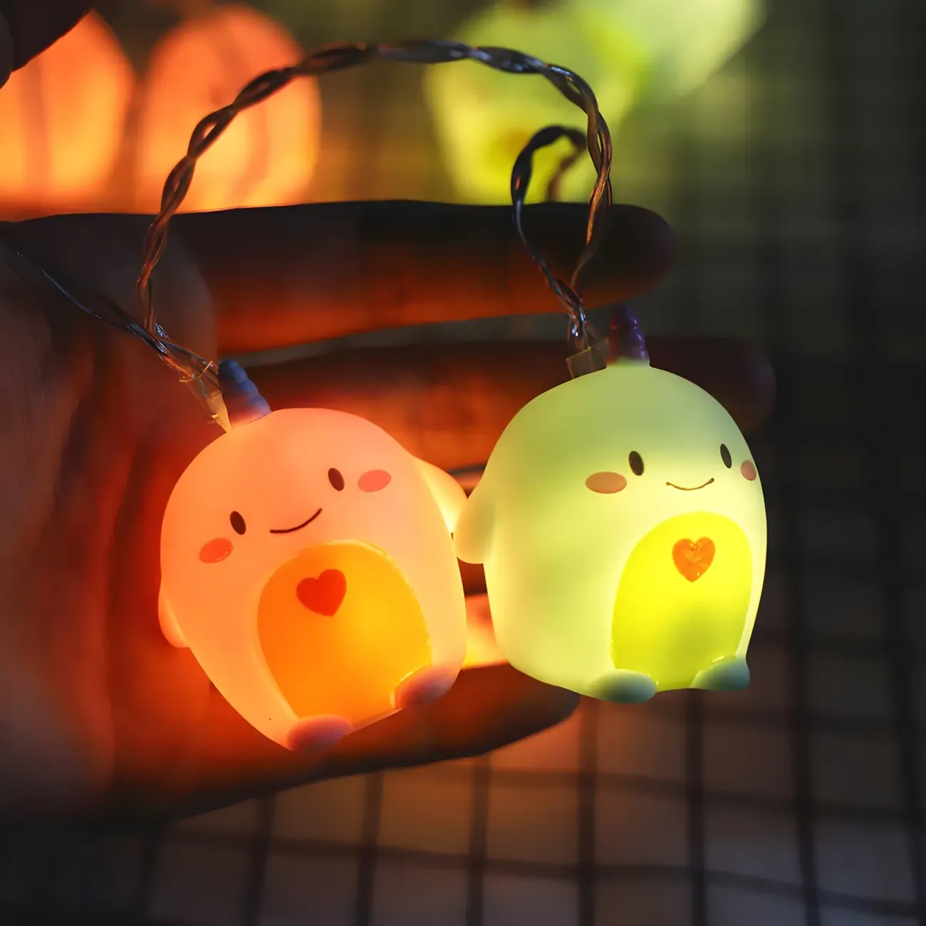 Cute Animal and Unicorn LED String Light Image - 8
