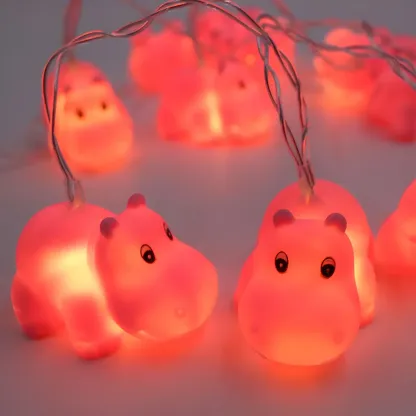 Cute Animal and Unicorn LED String Light Image - 11