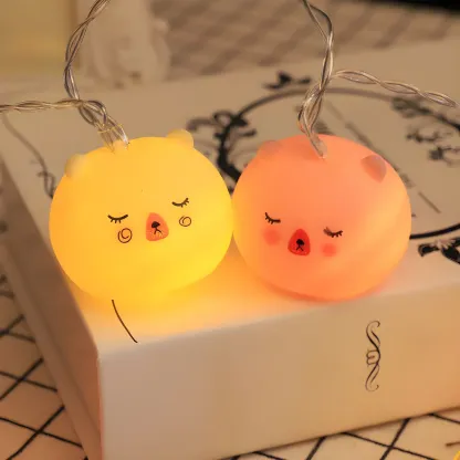 Cute Animal and Unicorn LED String Light Image - 12