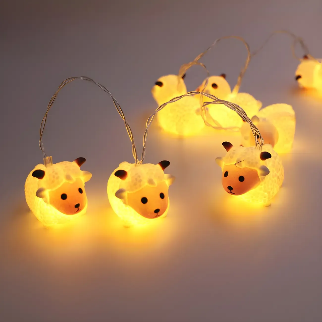 Cute Animal and Unicorn LED String Light Image - 13