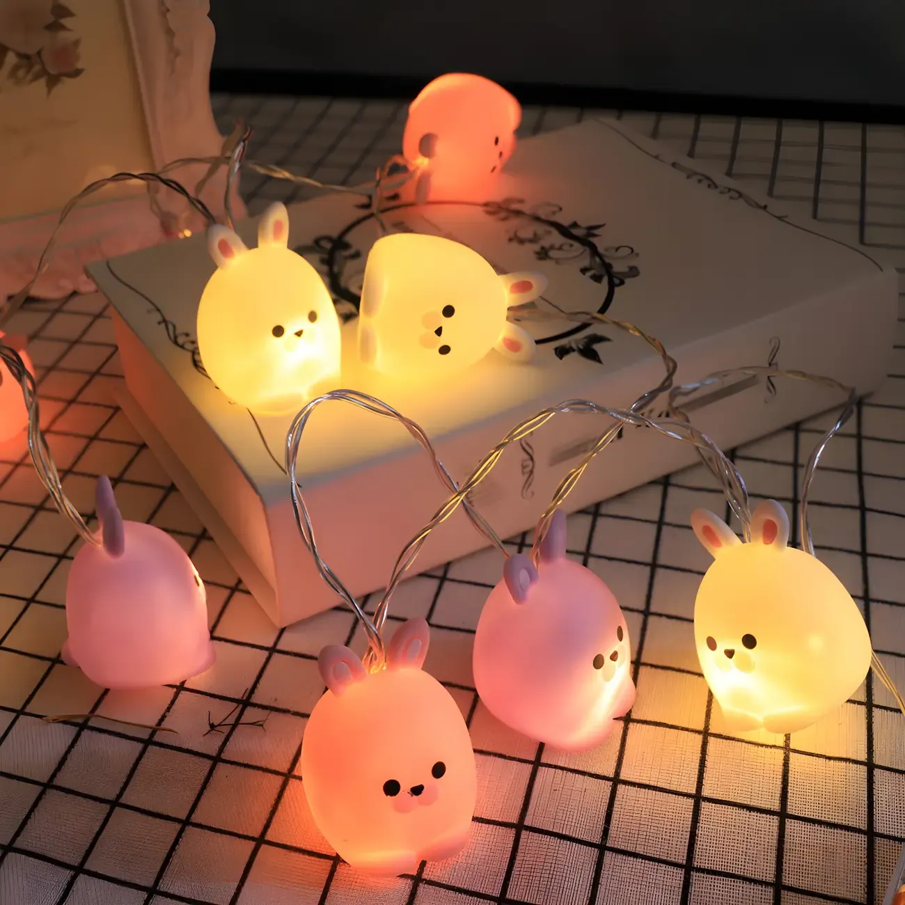 Cute Animal and Unicorn LED String Light Image - 15