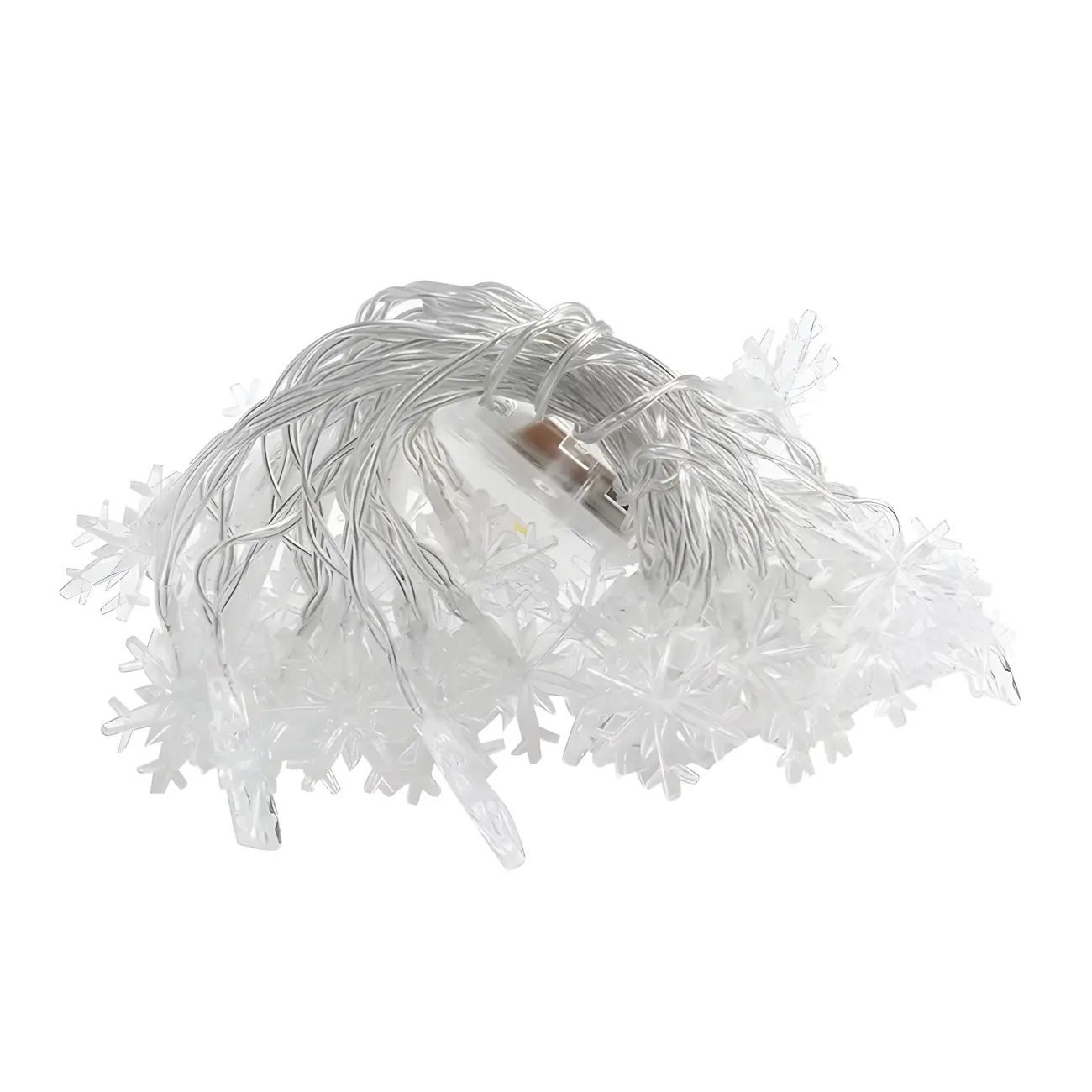 Decorative Snowflake Battery LED String Light Image - 13 | homeyfad