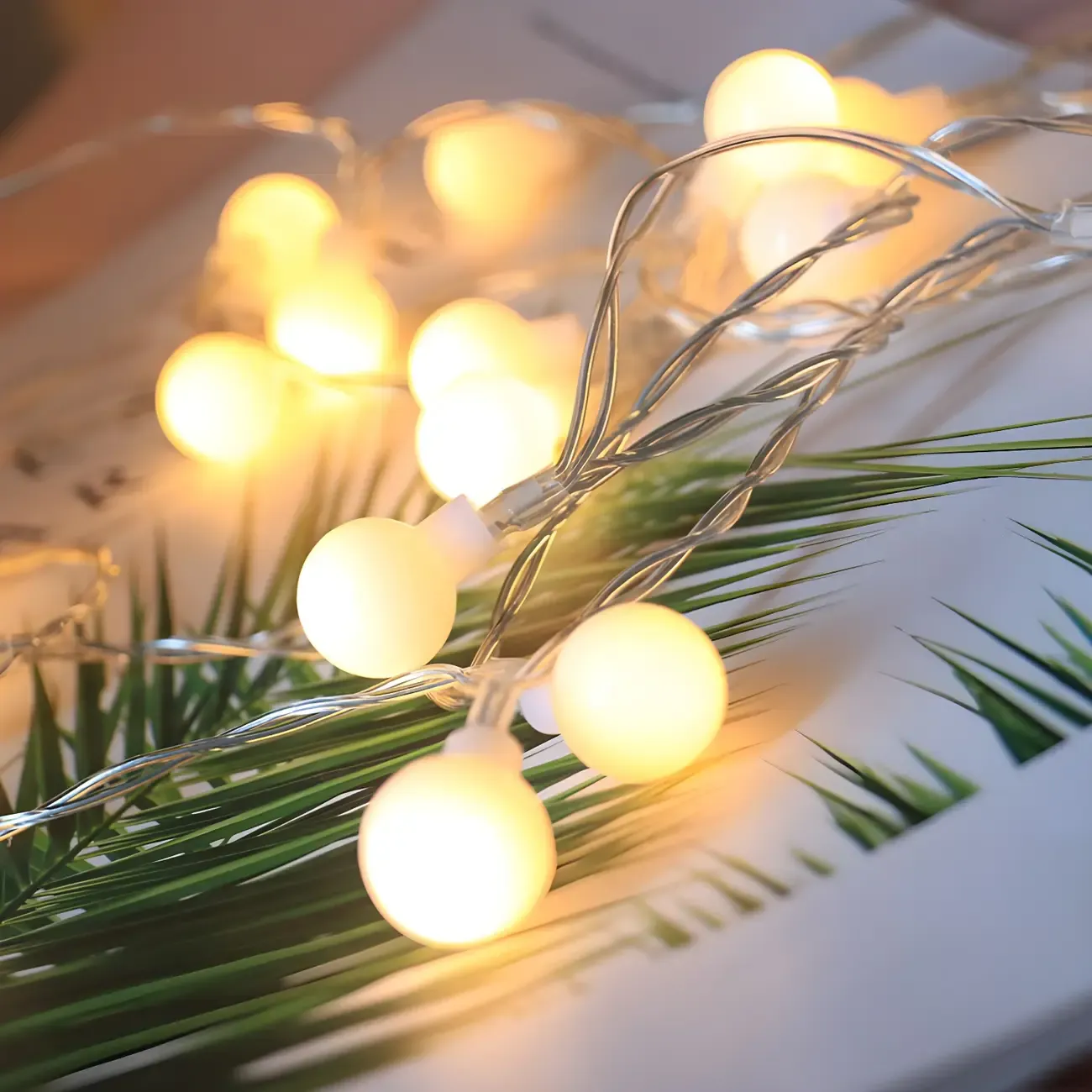 Colorful Globe LED Waterproof USB String Light Image - 4