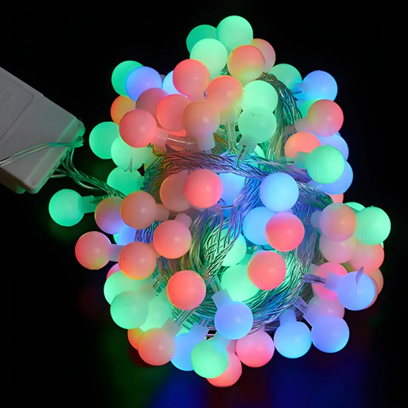 Colorful Globe LED Waterproof USB String Light Image - 6