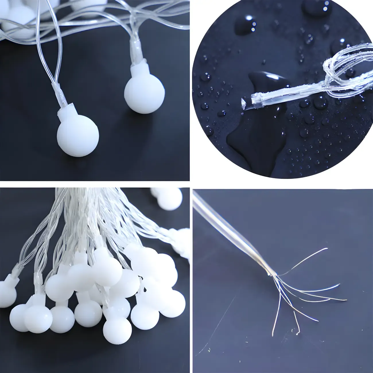 Colorful Globe LED Waterproof USB String Light Image - 14