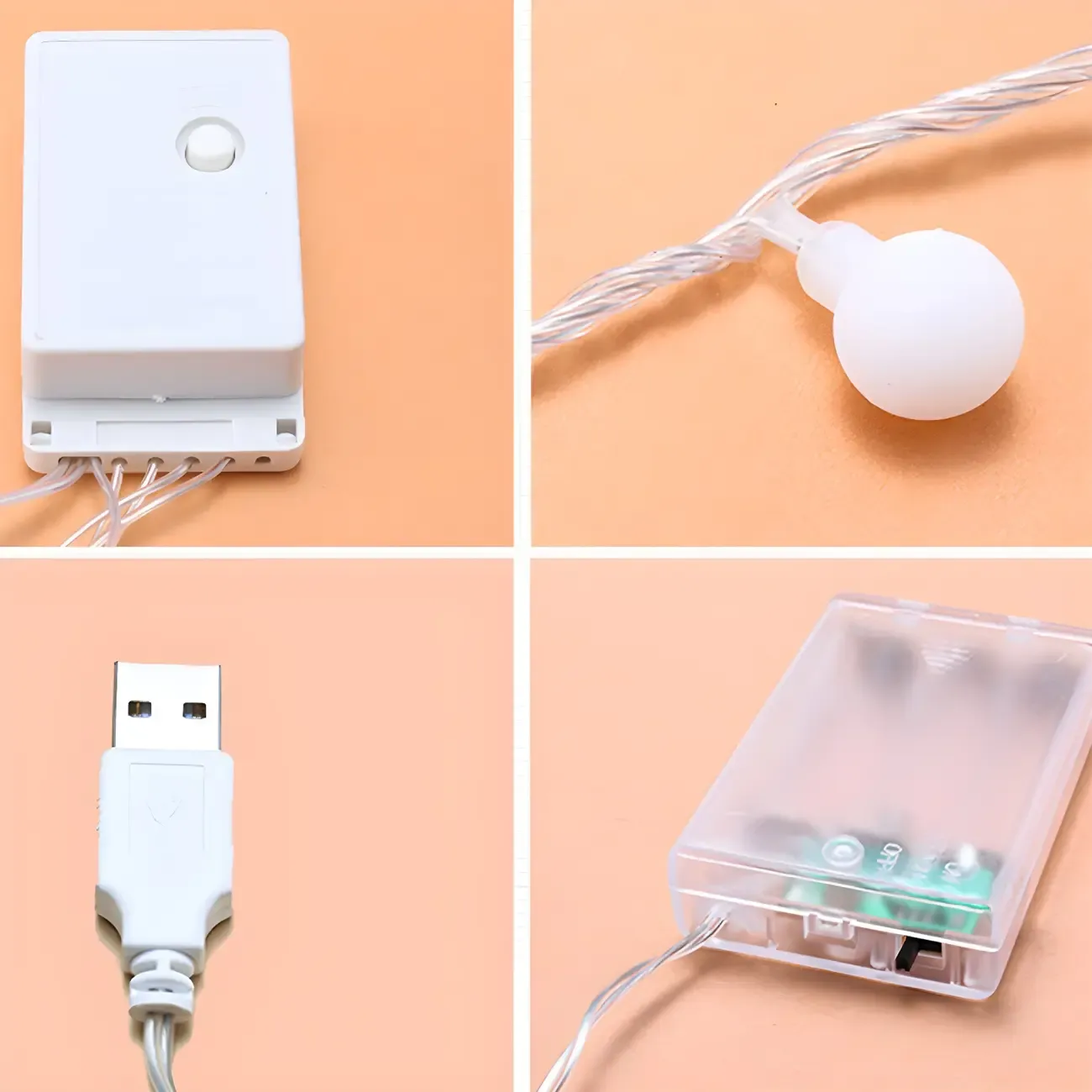 Colorful Globe LED Waterproof USB String Light Image - 15