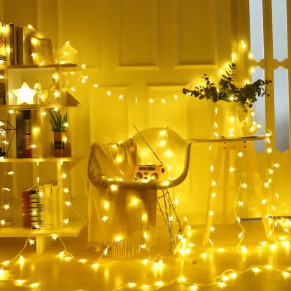 Starry Colorful LED Decorative String Light Image - 2