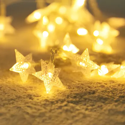Starry Colorful LED Decorative String Light Image - 4