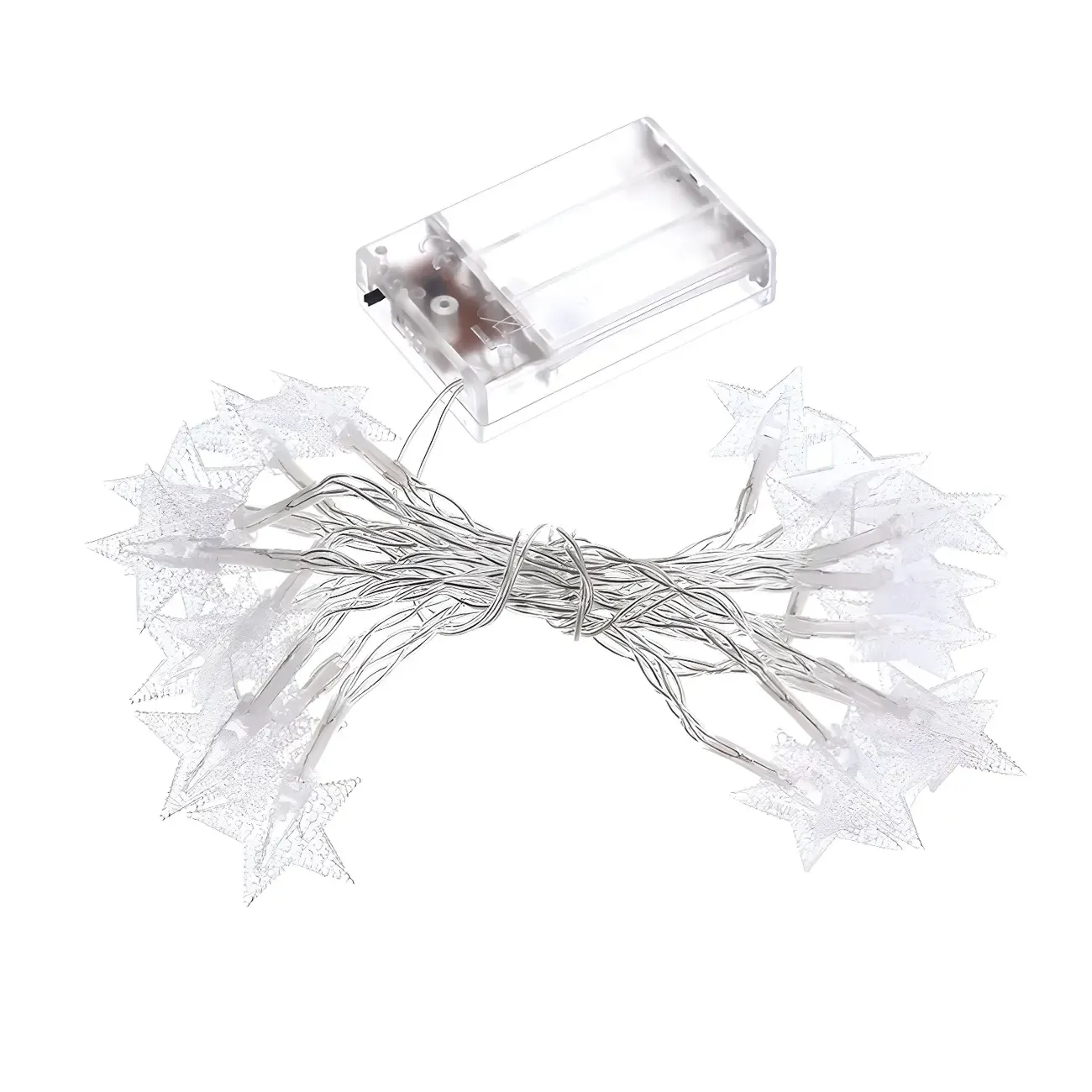 Star and Globe LED Warm Light String Light Image - 11