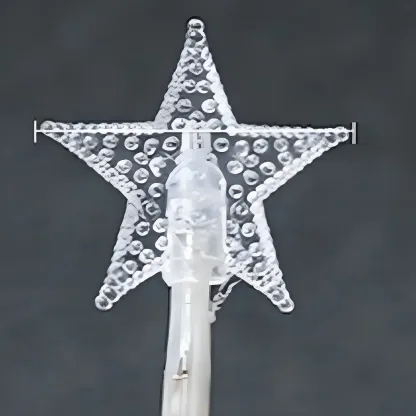Star and Globe LED Warm Light String Light Image - 13