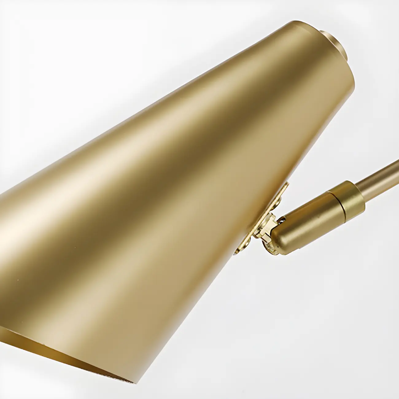 Elegant Streamlined Metal Swing Arm Wall Light Image - 15 | homeyfad