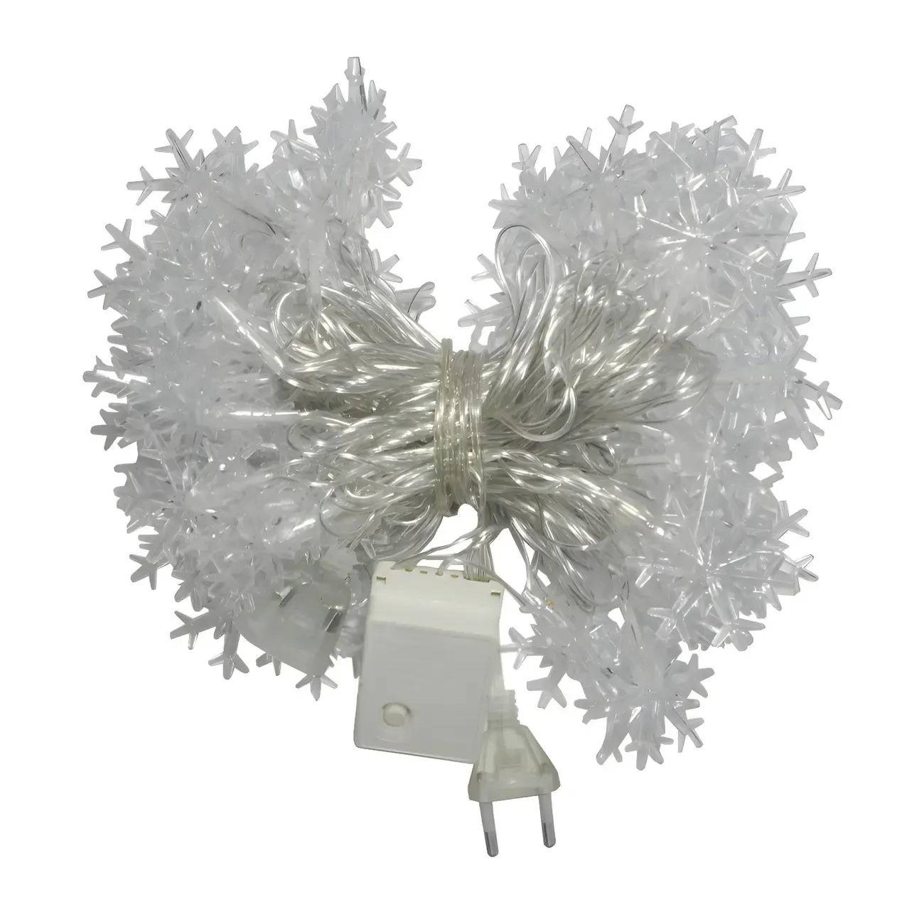 Snowflake Color-Changing LED Colorful String Light Image - 17