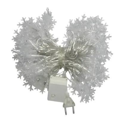 Snowflake Color-Changing LED Colorful String Light Image - 17
