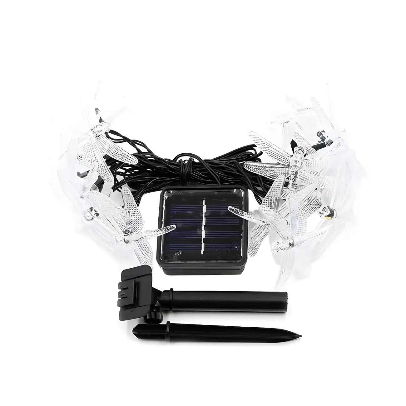 Dragonfly Solar Waterproof LED String Light Image - 12 | homeyfad