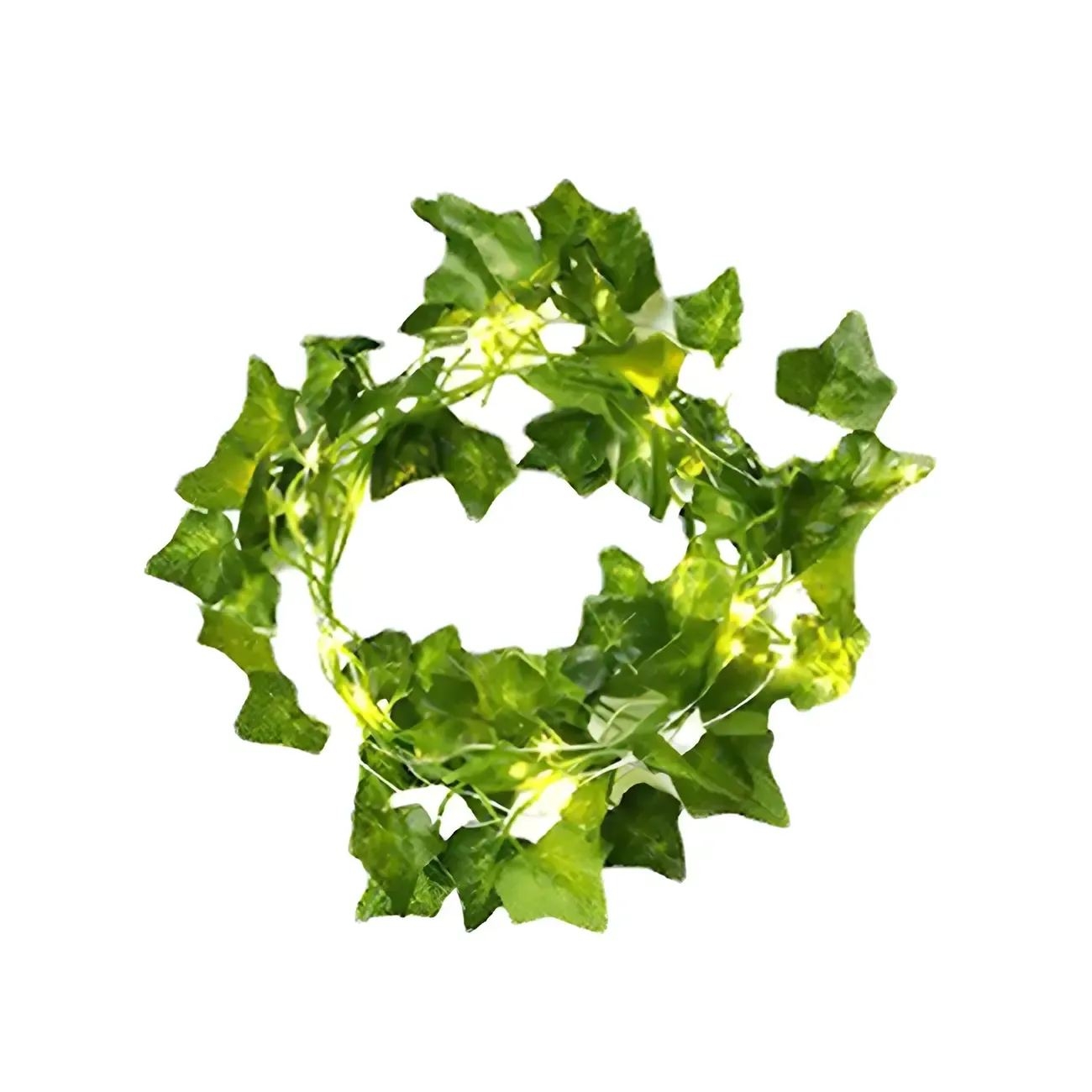 Natural Leaf Vine Flexible LED String Light Image - 5