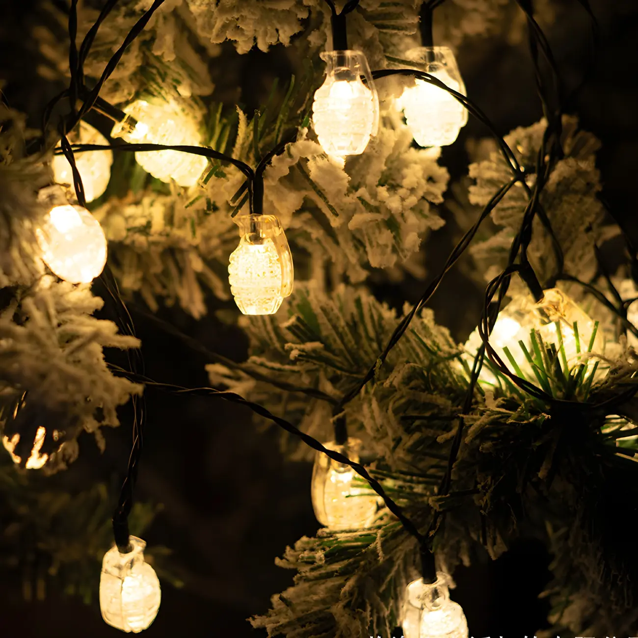 Grenade and Bullet Shape Colorful LED String Light Image - 4 | homeyfad